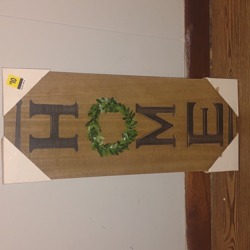 Home Wood Sign